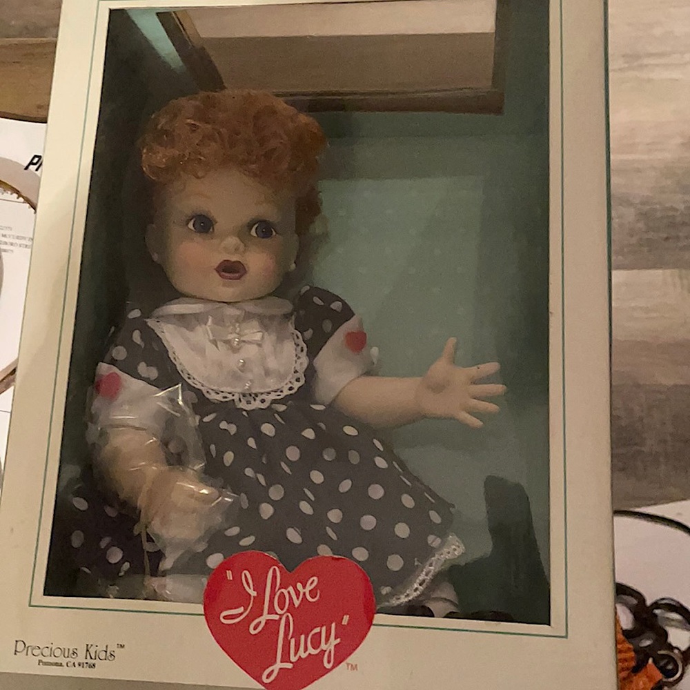 Precious kids I Love Lucy Doll  In original box.